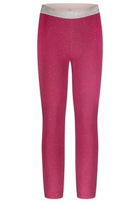 SALT & PEPPER Legging Glitzerpünktchen red violet Gr.110 UNGETRAGEN NEU %%