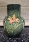 Vintage~Roseville Pottery 130-6 ~Green Zephyr Lily Vase~So Lovely