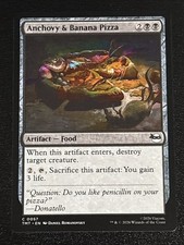 MTG Teenage Mutant Ninja Turtles Anchovy & Banana Pizza 0057 NM