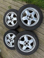 Mini Cooper One R50 R55 R56 Silver Wheel Alloy Rim 15" 5-Star Spooler 100 X4