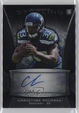 2013 Bowman Sterling Auto Christine Michael #BSA-CM Auto 06yt