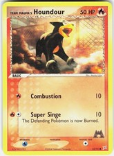 Team Magma's Houndour EX Team Magma vs Team Aqua 62/95 NM on eBay