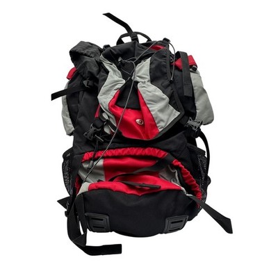 Wenger Swiss Gear Hiking Camping Travel Backpack Red Gray Black