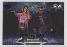 2023 AEW All Elite Wrestling Purple Pyro Max Caster Anthony Bowens Patch 0n5u