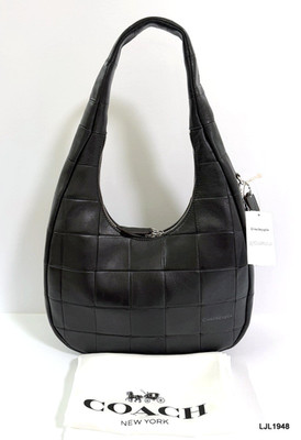 Coach Alter/Ego Coachtopia Upcrafted Leather Shoulder Bag Black CCM62  NWT