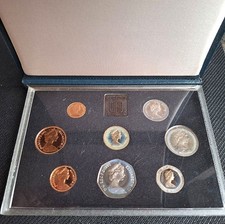 Royal Mint 1983 Proof Coin Set With COA