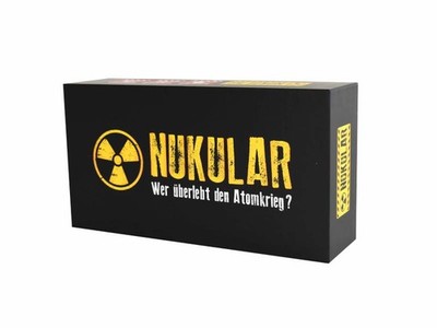Nukular Wer überlebt den Atomkrieg - Das explosive Partyspiel für 3-6 Despoten -