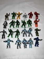 Mega Construx Halo Action Figures Set Mini Figures