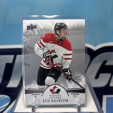 2016 UD Team Canada Juniors #63, BECK MALENSTYN SP RC 🔥🔥🔥 Rookie Base