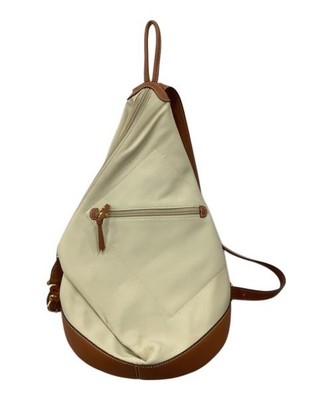 LOEWE Anton canvas and leather backpack Beige× Brown | eBay display picture 3
