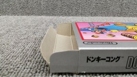 Nintendo Famicom Donkey Kong Silver Box Edition Complete Manual Rare Mint Item