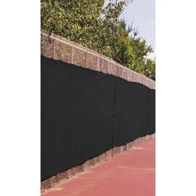 Fence Screen, 50 Ft. L, 8 Ft. H, Black,  Mtp-95-04-0850