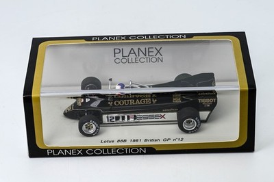 Spark Lotus 88B #12 Nigel Mansell 1981 British GP 1:43 PLANEX Collection