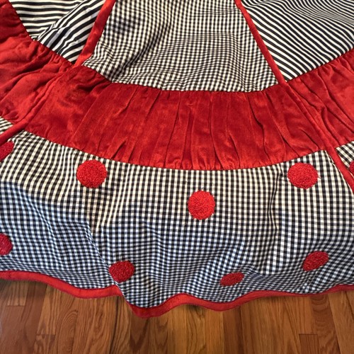 Retired Mackenzie Childs Wonderland Tree Skirt 58” Brand New Rare - Picture 4 of 11