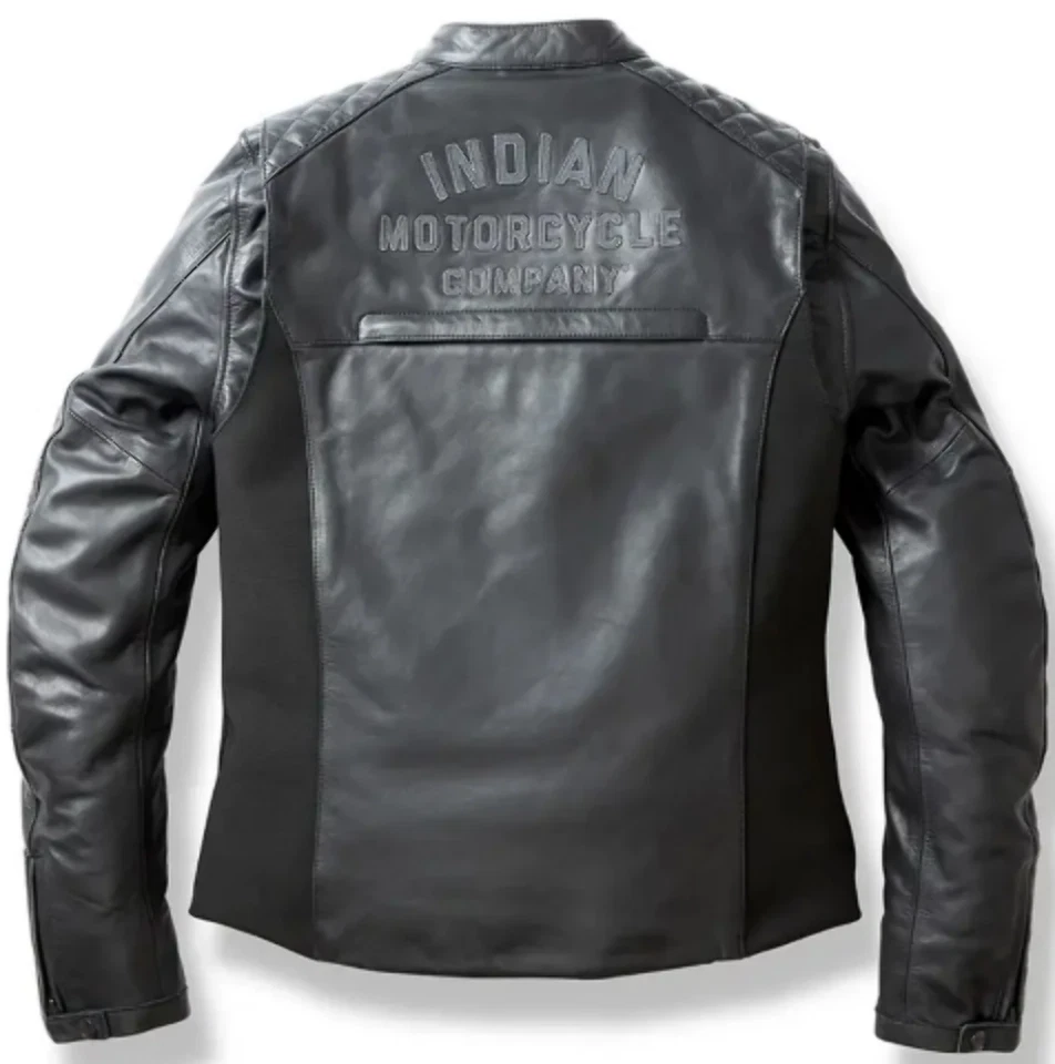 Polaris Indian Women's Drew Leather Jacket Black Size 2XL S 286169912 - Image 2 of 4