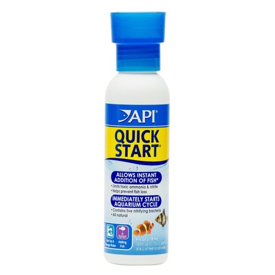 API QUICK START Freshwater and Saltwater Aquarium 4-Ounce, multi natural 