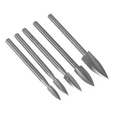 5Pcs Wood Carving Engraving Drill Accessories Bit HSS Engraving for Engraving