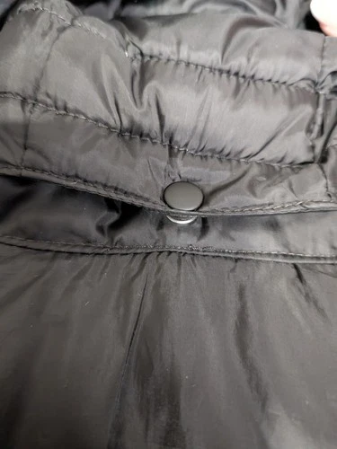 Nissan Men's Black Quilted Hooded Full Zip Puffer Jacket Size M image 11