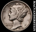 1942 Silver Mercury Dime - Scarce  Better Date  No Reserve  #G9173