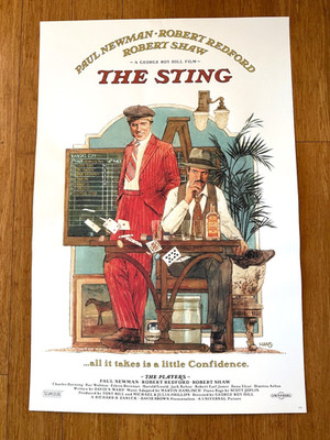 Hans Woody The Sting Screen Printed SOLD OUT Poster - Mondo Artist