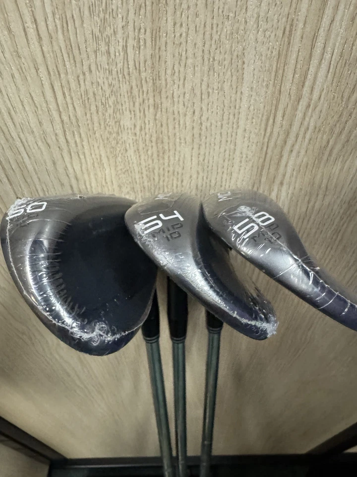New! Cleveland RTZ Black 50*, 54*, 58* Wedge Set - All Mid Bounce - Image 3 of 4