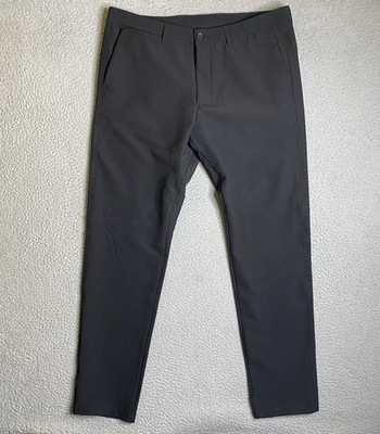 Boss Hugo Boss T Motioner Pants Mens 38x32 Black Tech Twill Performance NWT