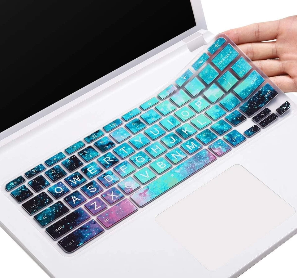 Galaxy-Themed Silicone Keyboard Cover for Acer Chromebooks - Image 3 of 4