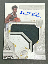 2023-24 Topps Royalty - Sidy Cissoko - Rookie Patch On Card Auto RC /99 Spurs. rookie card picture