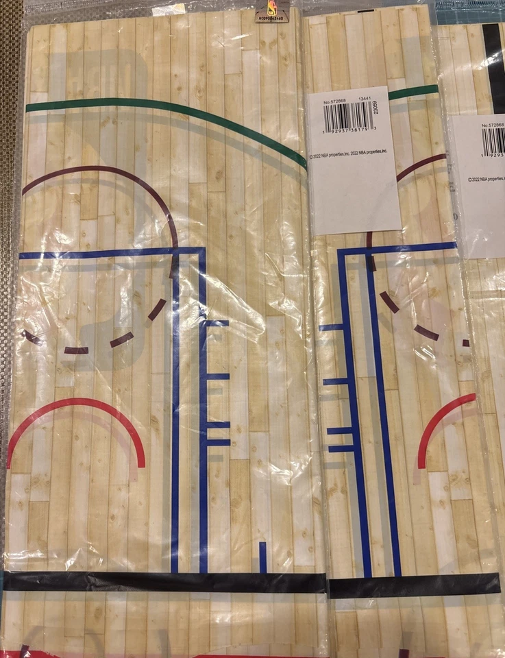 Basketball Party Tablecover - Set of 3pcs Sports Theme Party Decorations - Image 4 of 4