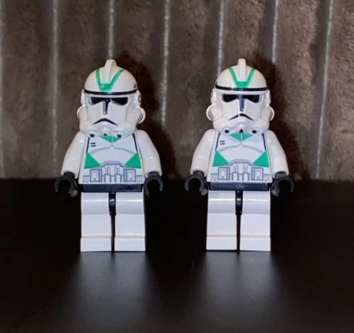 MINT LEGO Star Wars Two 442nd Siege Battalion Clone Trooper Minifigures - 7260