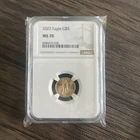 *GOLD* 2022 Eagle G$5 MS70 NGC Graded Gold Coin! 1/10th Oz