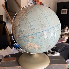 激レア　Rand McNally社　地球儀 Rand Mcnally World Globe for sale | eBay