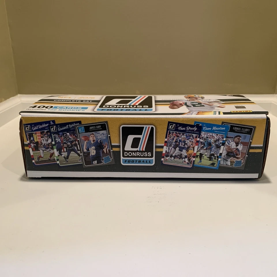 Juego completo de 400 cartas de fútbol americano Donruss de la NFL 2016/50 novatos/50 novatos clasificados Foto 2 de 4
