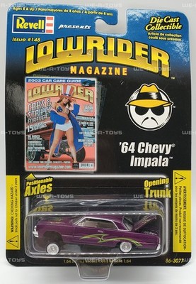 Revell Lowrider Magazine Issue 148 Purple '64 Chevy Impala Die