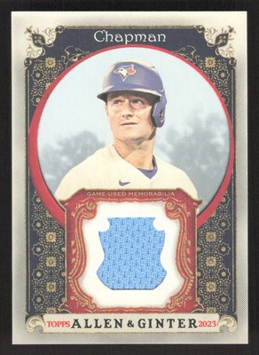 2023 Topps Allen & Ginter #AGRB-MC Matt Chapman Allen & Ginter Relics