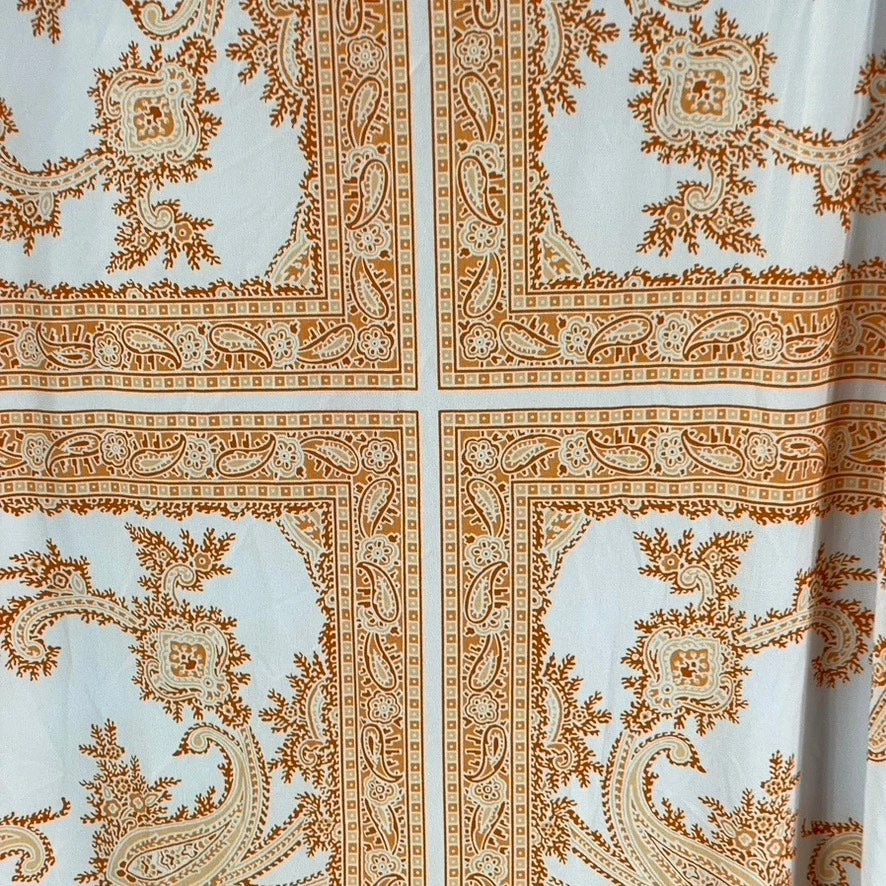 MICHAEL MICHAEL KORS Mini Abito Donna Nettarina Stampa Sciarpa Girocollo TG L