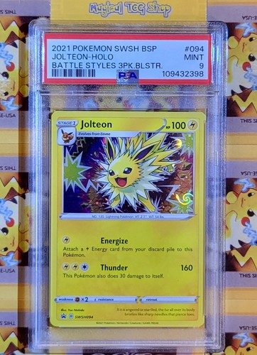 Jolteon graded PSA 9 for sale on eBay
