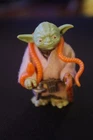 1980 Yoda Orange Snake Complete Vintage Star Wars ESB Kenner Figure All Original