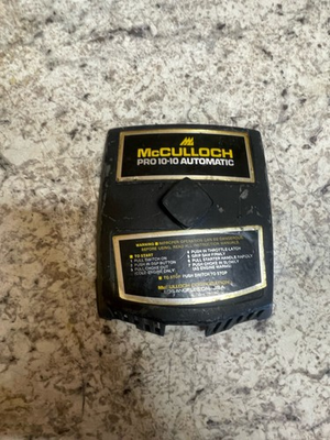 #ad OEM Vintage McCulloch Pro 10 10 Automatic Air Fliter Cover Black $19.99