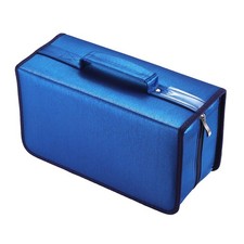 alavisxf xx CD Case, 160 Capacity Nylon DVD Case 160 Capacity, Blue160