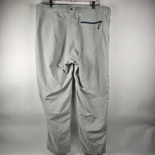 SIMMS Mens Superlight Fishing Pants Cinder XXL Roll Up Leg 100% Nylon 40x30 Read - Picture 11 of 11