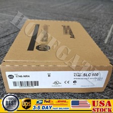 1Pc Allen-Bradley   1746-NR4 SER B SLC 500 RTD Resistance PLC Module 1746NR4