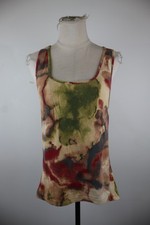 BYBLOS MARE MAGLIA CANOTTA TOP DONNA TG 48 WOMAN SHIRT CASUAL VINTAGE COTONE