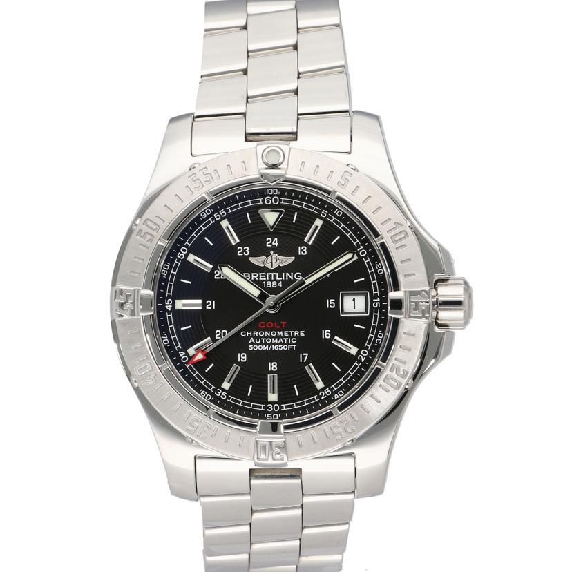 BREITLING Colt Men's Automatic Watch A17380 Chronometer Divers