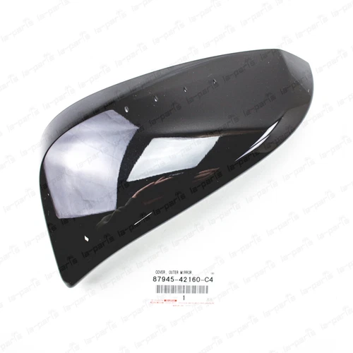 New Genuine OEM Toyota 14-23 4Runner Rav4 Driver Side Mirror Cover Black 218
