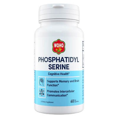 Woohoo Natural Phosphatidyl Serine 100 mg 60 Veg Capsules
