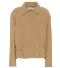 Chloé Women's Brown Wool-blend Jacket Size 42 Us 10