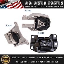 3X Engine Motor & Transmission Mount for 2013-2016 Ford Escape 2.0L 2.5L AUTO