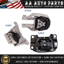 3X Engine Motor & Transmission Mount for 2013-2016 Ford Escape 2.0L 2.5L AUTO