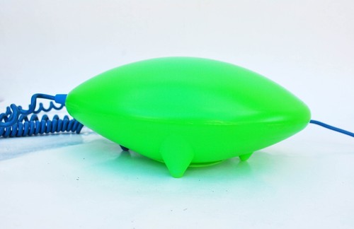 Vintage IKEA Löv lamp, UFO Balloon lamp green blue - Picture 6 of 7
